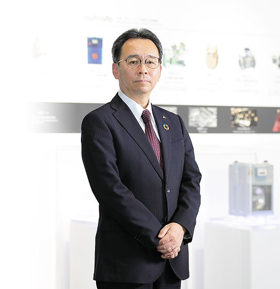 President and Representative Director Kenji Kunishima
