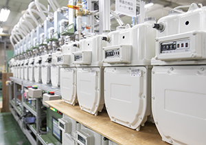 Creating environmentally friendly products – Reuse and recycling of gas meters –